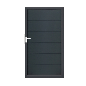 Groja BasicLine Steckzaun Universal Tor 100x180cm anthrazitgrau DB703 Groja BasicLine Steckzaun Universal Tor 100x180cm anthrazitgrau DB703