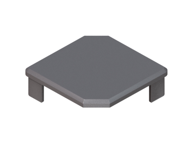 System Ersatz-Pfostenkappen 2er-Set 2508 f�r Eck-Klemmposten