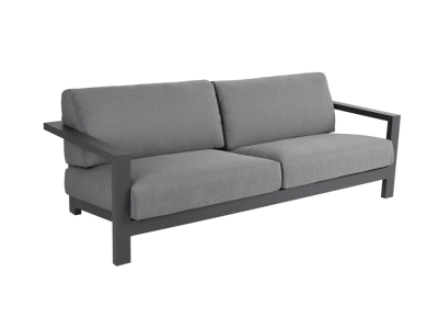 Brafab Amesdale Loungesofa 208cm inkl. Kissen, Gestell Aluminium anthrazit