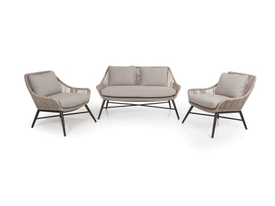 Brafab Pembroke Loungegruppe 3-teilig inkl. Polster