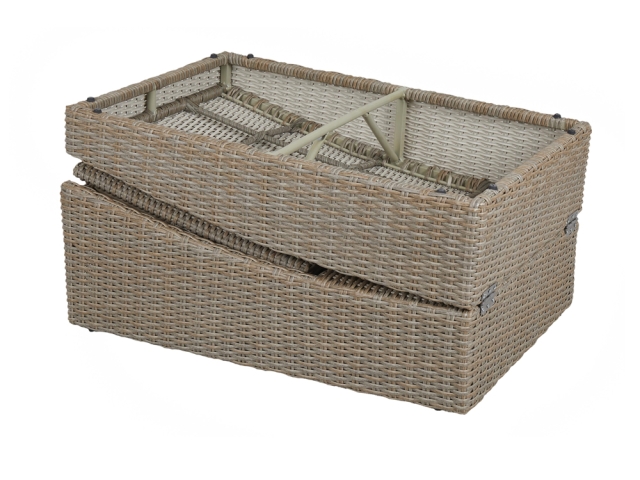 Brafab Ceibo Gartenliege 202x66cm klappbar, verstellbare R�ckenlehne mit Kissen