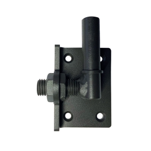 Verstellbare Kloben-Set f&uuml;r alle Elephant Tore Edelstahl Anthrazit Wandmontage