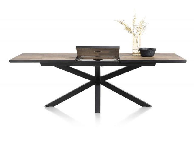 Habufa Sardinie Ausziehtisch 180-240x98cm Driftwood Dekor HPL