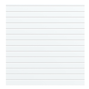 Osmo Alu Fence Steckzaun Grundelement Wei&szlig; 180x179cm