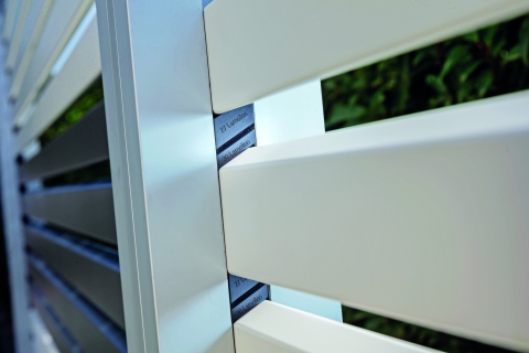 Osmo Alu Fence Rhombus Grundelement Wei� 180x179cm