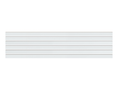 Osmo Alu Fence Rhombus Erweiterungselement Wei&szlig; 180x45cm