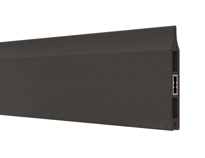 Osmo Multi Fence Einzelprofil BPC mit Alu Kern Hellgrau 1,9x14,5x184cm