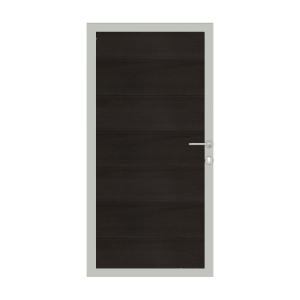 Osmo Multi Fence Co-Extrusion Espresso Tor 89x178 Rahmen Aluminium inkl. Beschlag