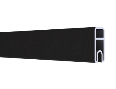 Multi Fence Co Extrusion/Elegance B Abschlussprofil Anthrazit 1,9x4,1x184cm