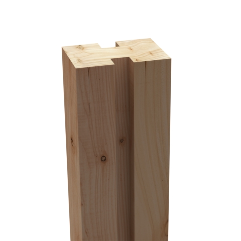 Osmo Schallschutz Forsdal Anfangs-Mittelpfosten L�rche 10x14x220 cm