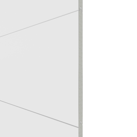 System Alu Plus XL Zaunfeldset Wei� 3920 178x184 cm