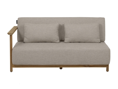 Apple Bee St. Lucia Loungesofa rechts aus Teakholz 158cm Apple Bee St. Lucia Loungesofa rechts aus Teakholz 158cm