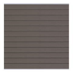 Steingrau-Abschlussleisten Silber