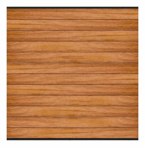 Elephant Steckzaun Set Mix and Match 180x174cm Jatoba-Hartholz, Leisten Anthrazit