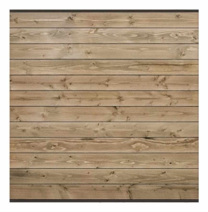 Elephant Steckzaun Set Mix and Match 180x174cm Douglasie Vintage Leisten Anthrazit