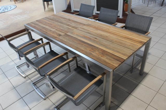 Zebra Gartenm�bel-Set Kubex-Setax