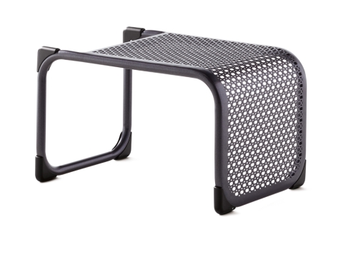 Sieger Samoa Beistelltisch, Aluminium eisengrau 36x40x60cm