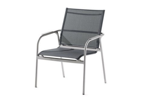 Sieger Sirio Loungesessel, Aluminium graphit