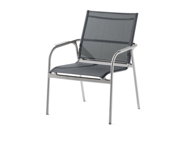 Sieger Sirio Loungesessel, Aluminium graphit