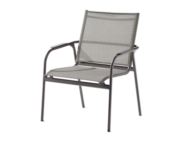 Sieger Sirio Loungesessel, Aluminium eisengrau