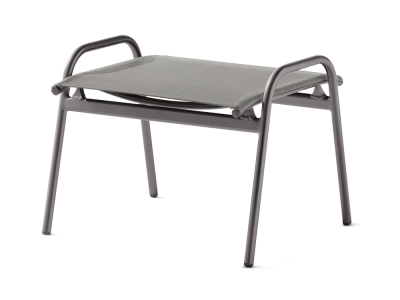 Sieger Sirio Hocker, Aluminium eisengrau