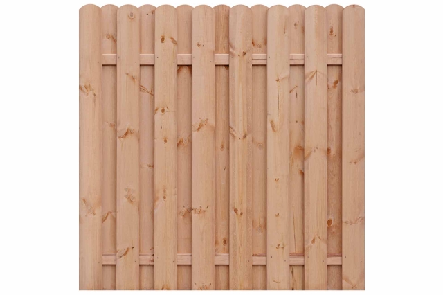 Bohlenzaun Kiefer L�rchenoptik 180x180cm 51340