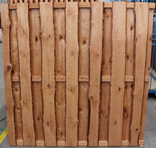 Bohlenzaun Natura Kiefer L�rchenoptik 180x180cm 51188