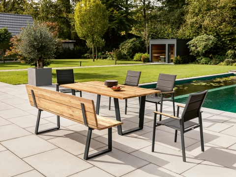 Niehoff Nova-Noah-Revent Sitzgruppe 6-teilig