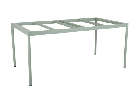 Brafab Nox Tischgestell 158x90cm, Aluminium Dusty green