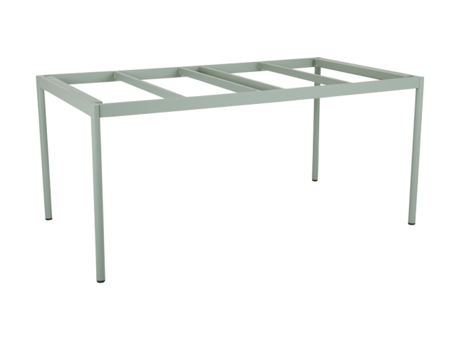 Brafab Nox Tischgestell 158x90cm, Aluminium Dusty green