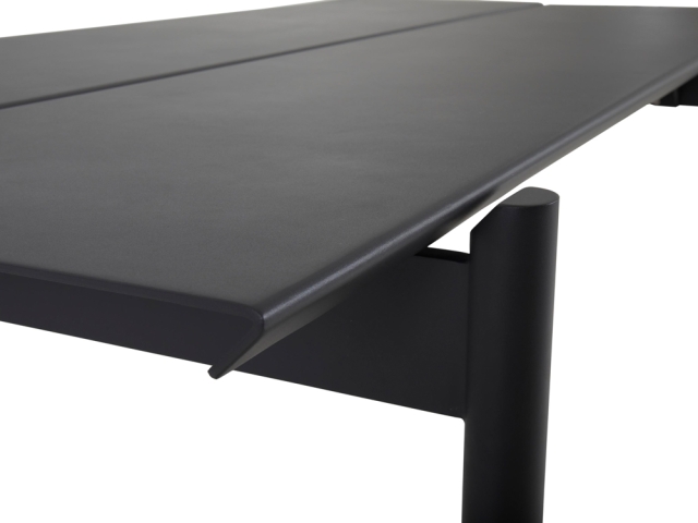 Brafab B45 Aluminium-Tisch, 250 x 92cm anthrazit