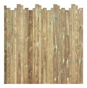 Bohlenzaun Disparat 180x180-175 cm Kiefer druckimprägniert Bohlenzaun Disparat 180x180-175 cm Kiefer druckimprägniert