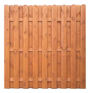 Bohlenzaun Kiefer Farbton Pinie vorlasiert 180x180 cm Bohlenzaun Kiefer Farbton Pinie vorlasiert 180x180 cm