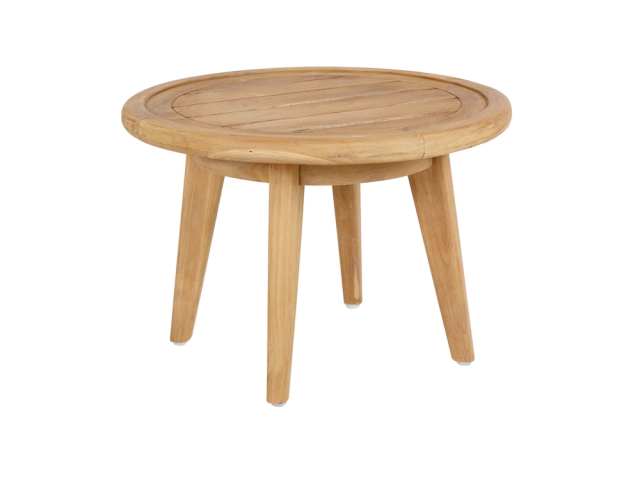Brafab Lilja Beistelltisch rund 50x39cm Teak natur