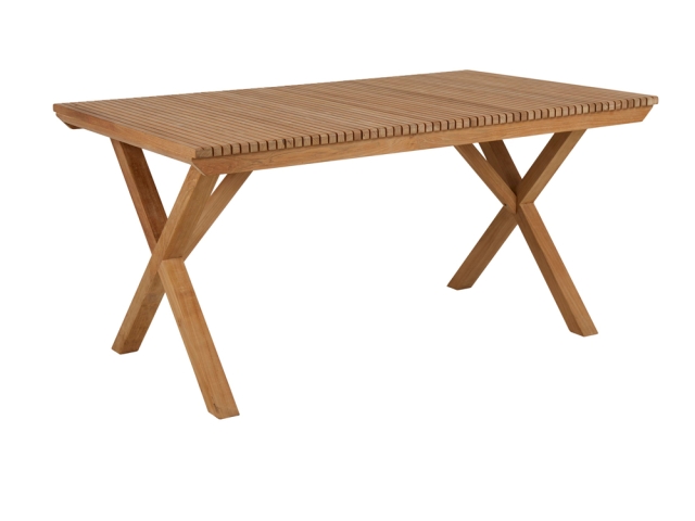 Brafab Julita Teak natur Tisch 150 x 90cm Staboptik