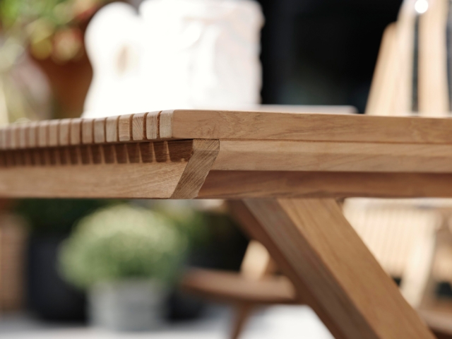 Brafab Julita Teak natur Gartenm�bel-Set 2, 7-teilig