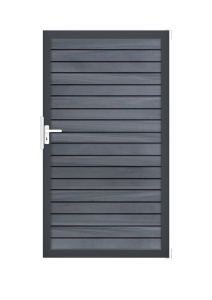 GrojaSolid Rhombus BPC Steckzaun Universal Tor 100x180cm steingrau-anthrazit DB703 GrojaSolid Rhombus BPC Steckzaun Universal Tor 100x180cm steingrau-anthrazit DB703