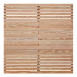 Rhombus Sichtschutzzaun L&auml;rche natur 180x180 cm