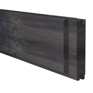 Osmo Schallschutz Forsdal Bohle Kiefer Kesseldruckimpr&auml;gniert Grau Variante B absorbierend 2,8x14,5x205cm