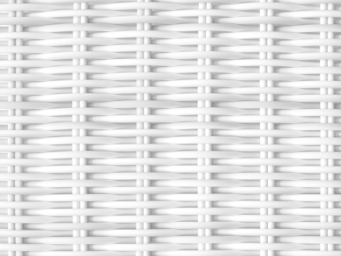 Zebra Hastings Gartenm�bel-Set 1 Rundgeflecht snow white