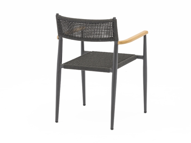 Zebra Ant Stapelsessel, Aluminium Graphit