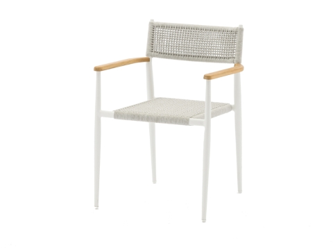 Zebra Ant Stapelsessel, Aluminium Wei�