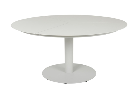 Brafab Peace Diningtisch rund 150cm, Aluminium-Stahl hellgrau