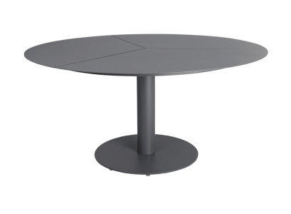 Brafab Peace Diningtisch rund 150cm, Aluminium-Stahl anthrazit-matt
