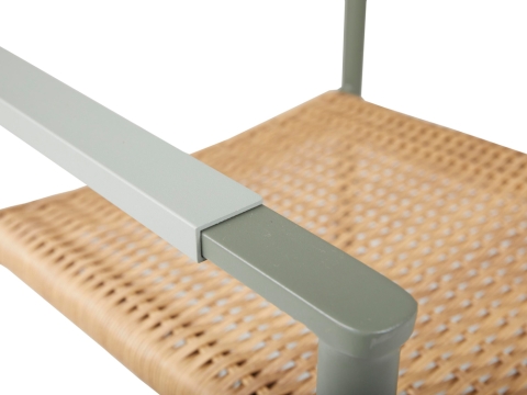 Brafab DK Dining Armlehnstuhl, Nordic green