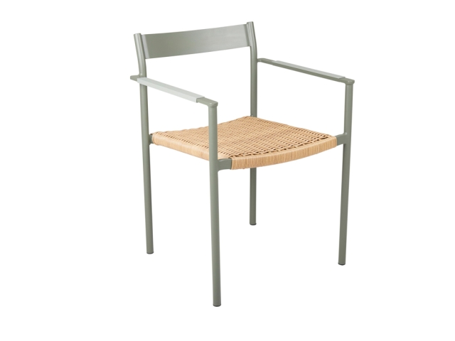 Brafab DK Dining Armlehnstuhl, Nordic green