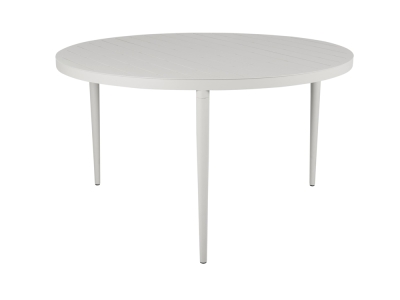 Brafab Bigby Diningtisch Aluminium rund 130cm, hellgrau
