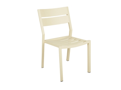 Brafab Delia Diningstuhl, Aluminium Lemon, stapelbar Brafab Delia Diningstuhl, Aluminium Lemon, stapelbar