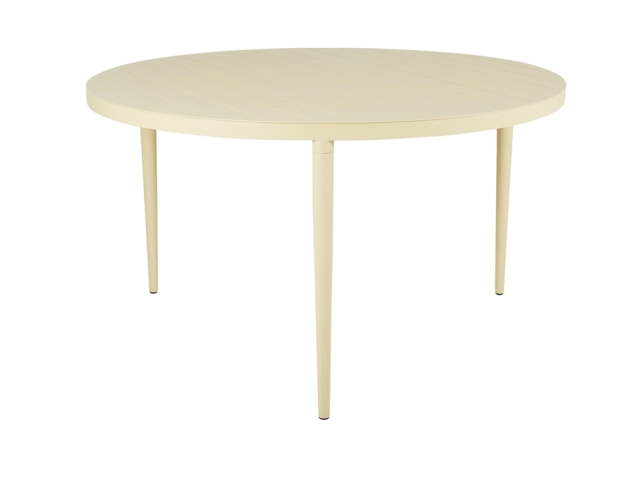 Brafab Bigby Diningtisch Aluminium rund 130cm, Lemon
