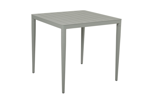 Brafab Bigby Diningtisch Aluminium 76x76cm, Dusty green